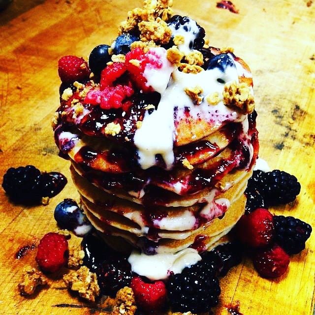 Blueberry Protein Pancakes optional Side+ - Whole Body Fuel