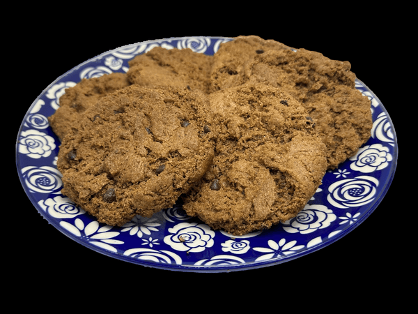 Almond Butter-Chocolate Chips Paleo Cookies (Keto Friendly) - 6 Cookies - Whole Body Fuel